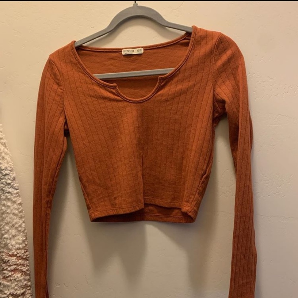 Crop top long sleeve